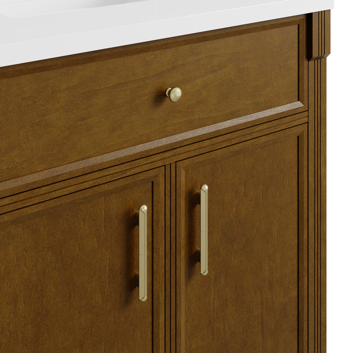 James Martin Bellshire 84" Double Bathroom Vanity, Honey Oak, view 16