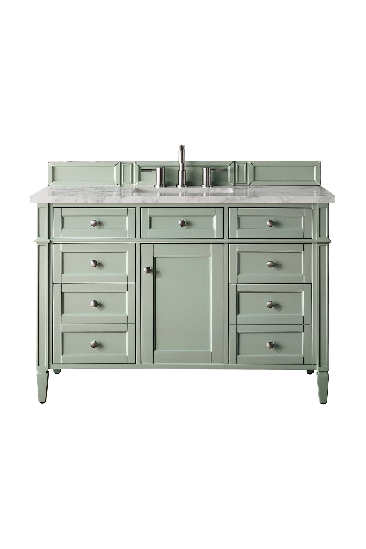 James Martin Brittany 48" Single Bathroom Vanity, Sage Green, view 38