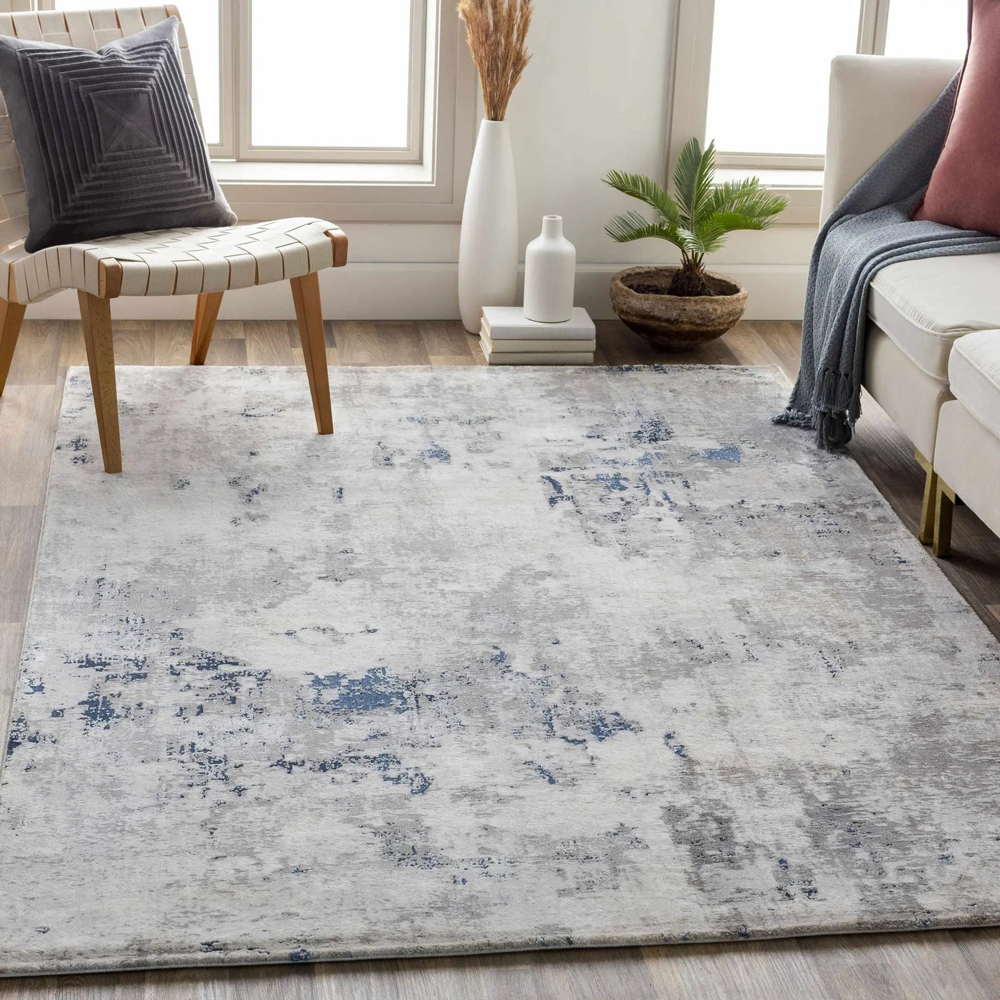 Killara Faux Silk Rug by Boutique Rugs