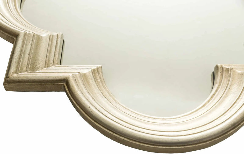 Killester Gold Frame Rectangular Mirror by Boutique Rugs