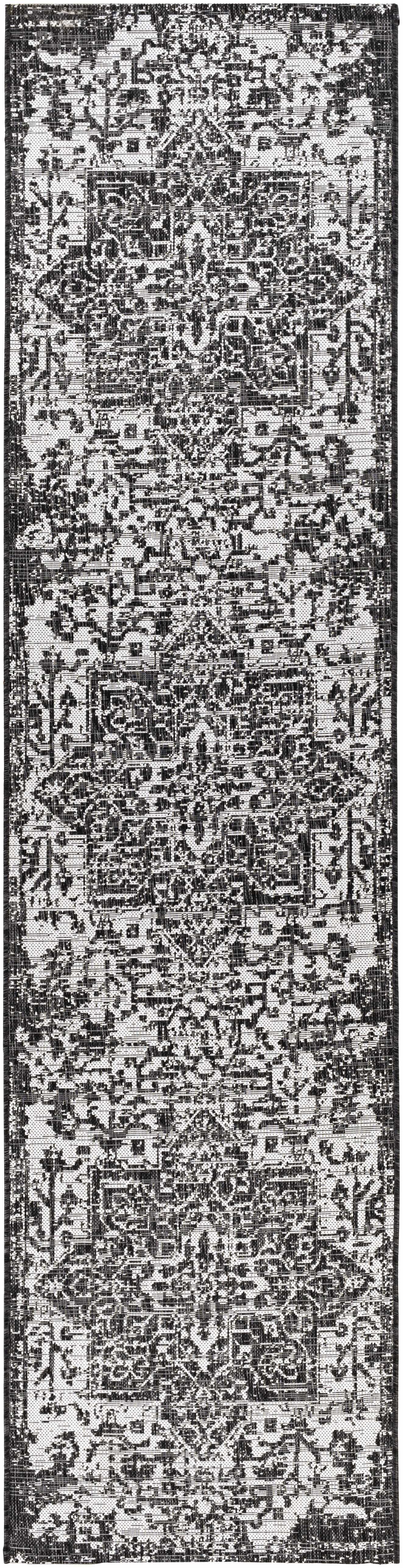 Charcoal Kilmacolm Indoor & Outdoor Area Rug - Clearance by Boutique Rugs