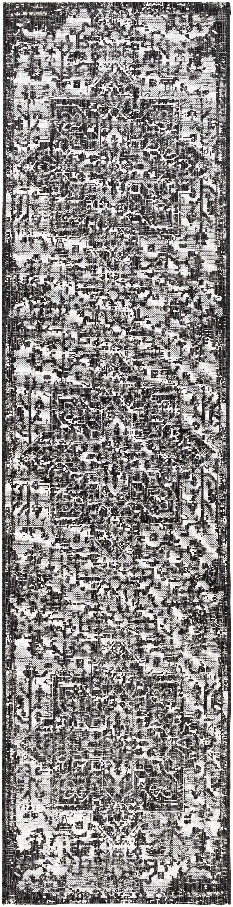 Charcoal Kilmacolm Indoor & Outdoor Area Rug - Clearance by Boutique Rugs