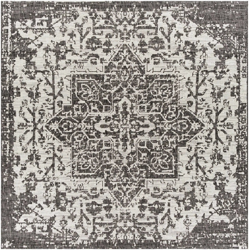 Charcoal Kilmacolm Indoor & Outdoor Area Rug - Clearance by Boutique Rugs