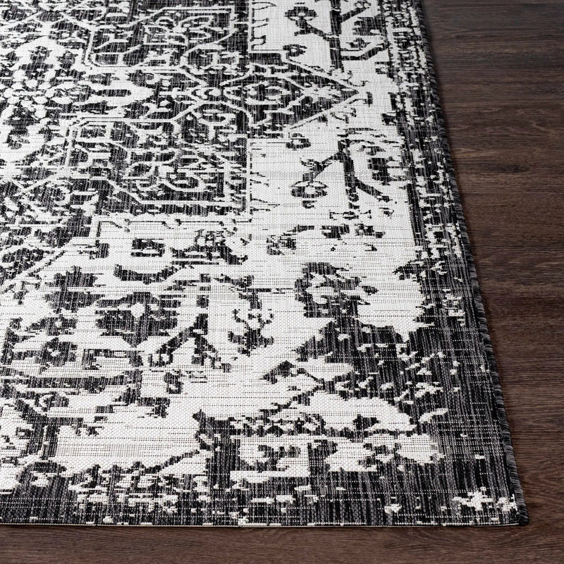 Charcoal Kilmacolm Indoor & Outdoor Area Rug - Clearance by Boutique Rugs