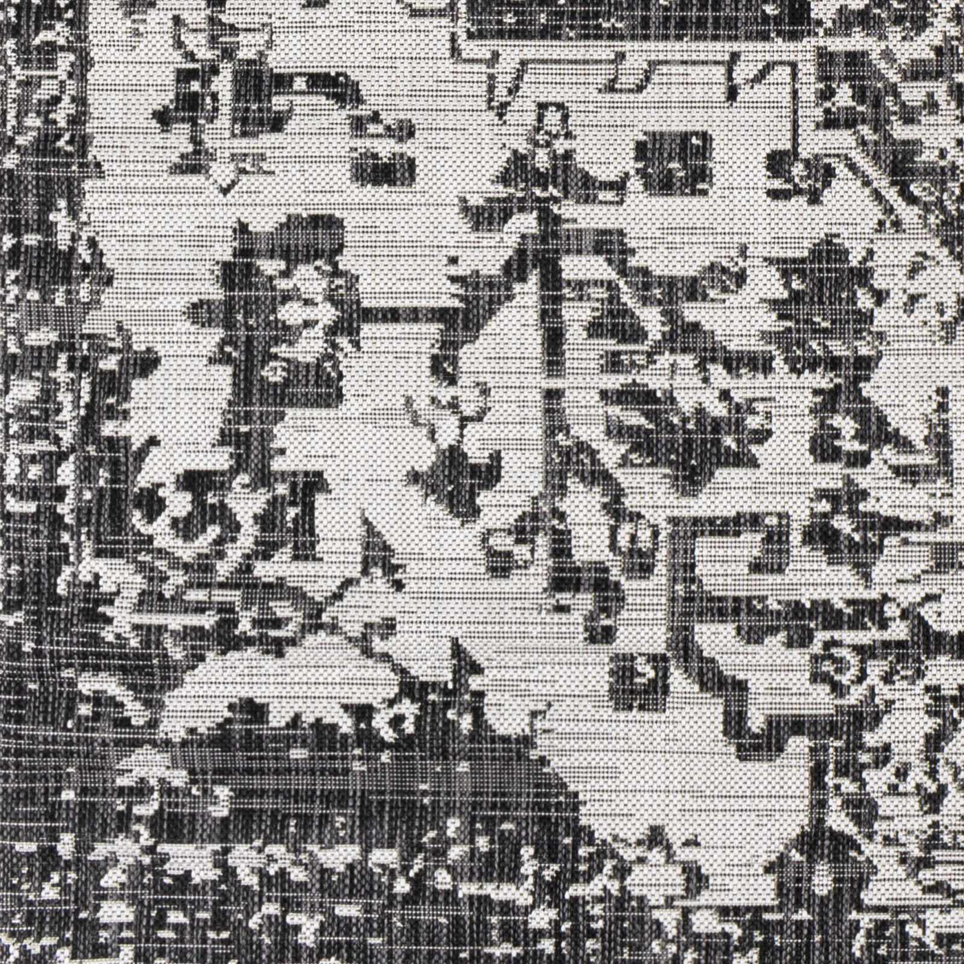 Charcoal Kilmacolm Indoor & Outdoor Area Rug - Clearance by Boutique Rugs