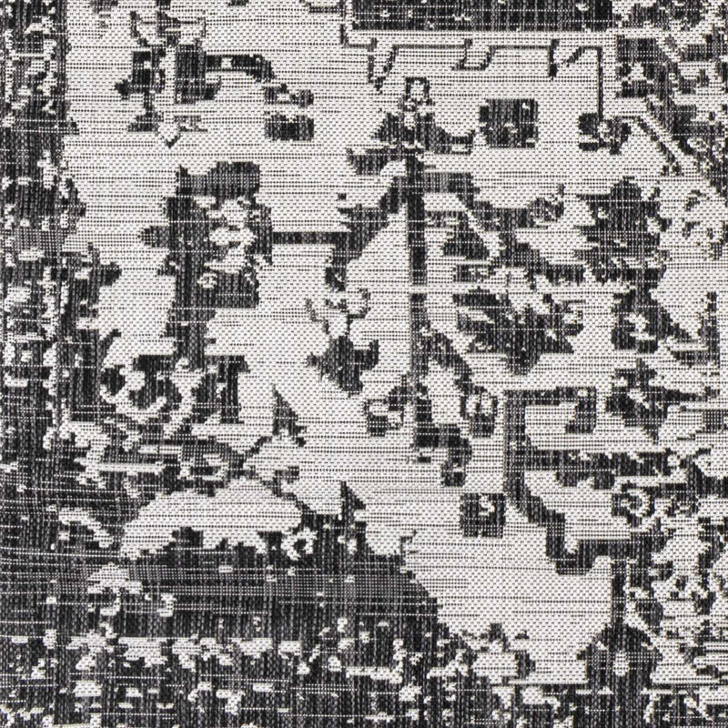Charcoal Kilmacolm Indoor & Outdoor Area Rug - Clearance by Boutique Rugs