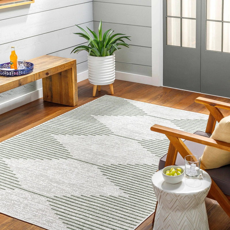 Stephan Green Outdoor Rug by Boutique Rugs