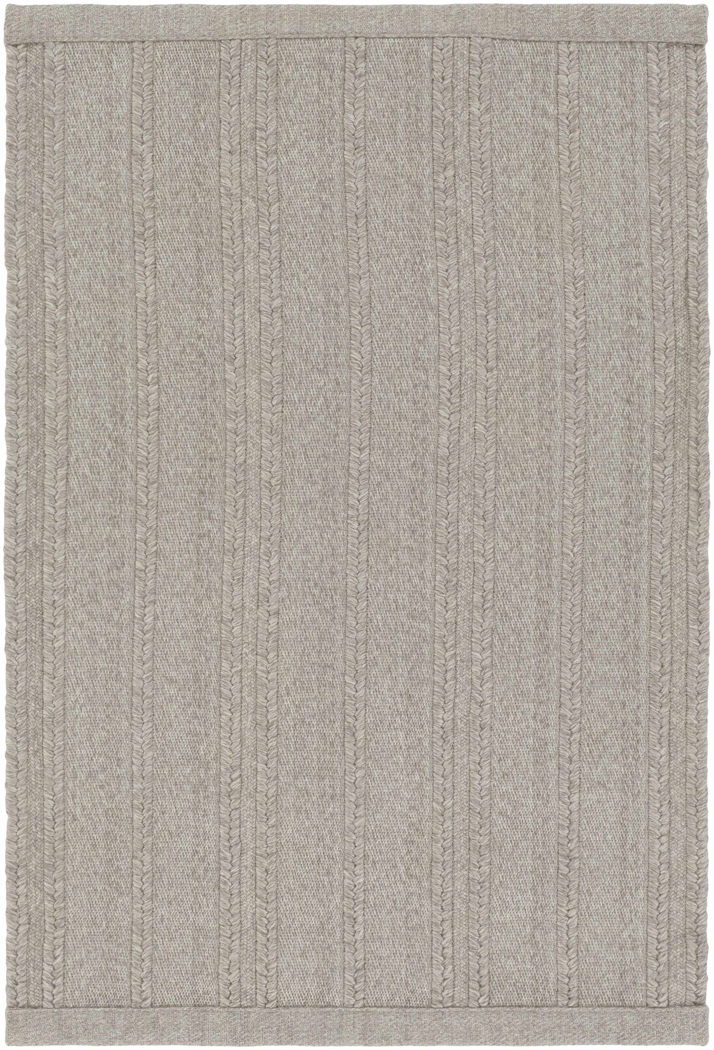 Kempston Gray Hand Woven Outdoor Rug - Clearance by Boutique Rugs