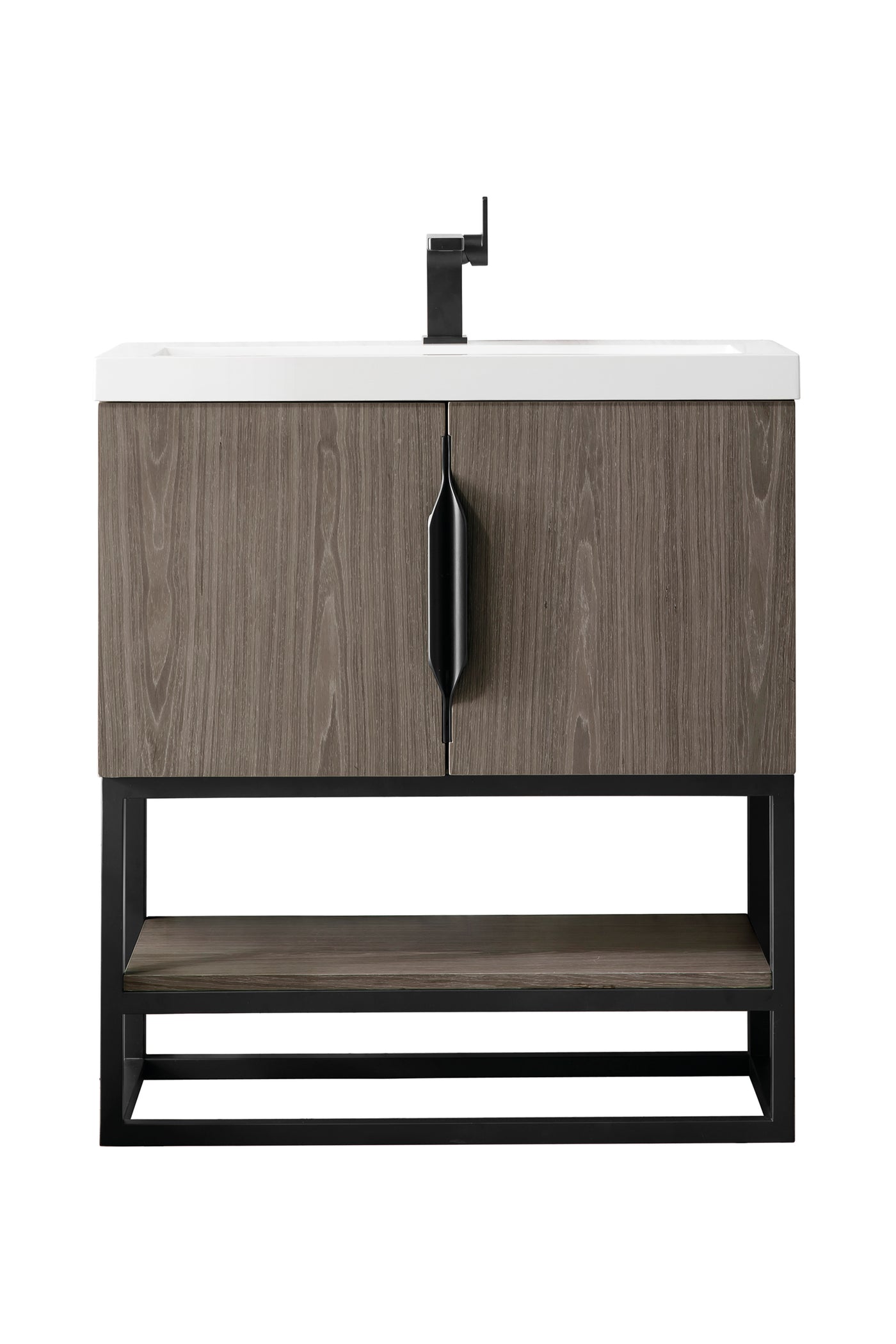 James Martin Columbia 31.5" Single Bathroom Vanity, Ash Gray by James Martin