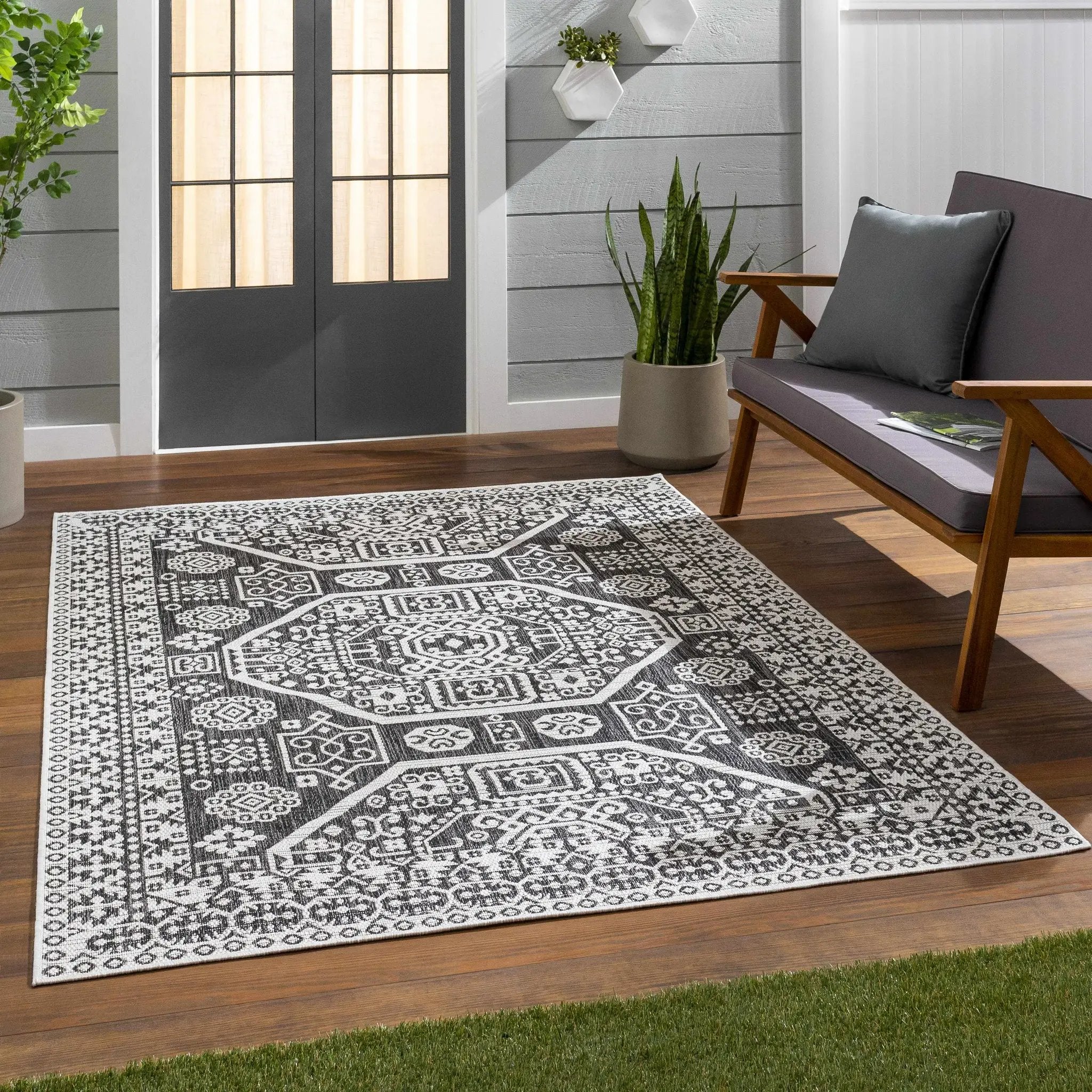 Kingscliff Nordic Outdoor Rug - Clearance by Boutique Rugs