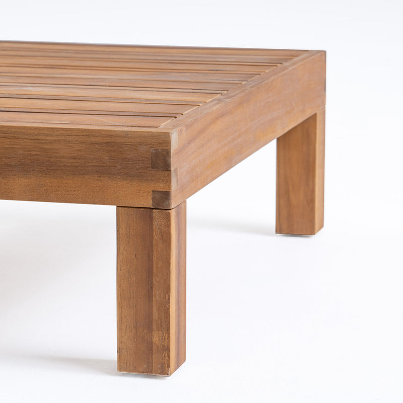 Oana/Brava Coffee Table with Acacia Wood Construction - Teak, photo 9 of 10