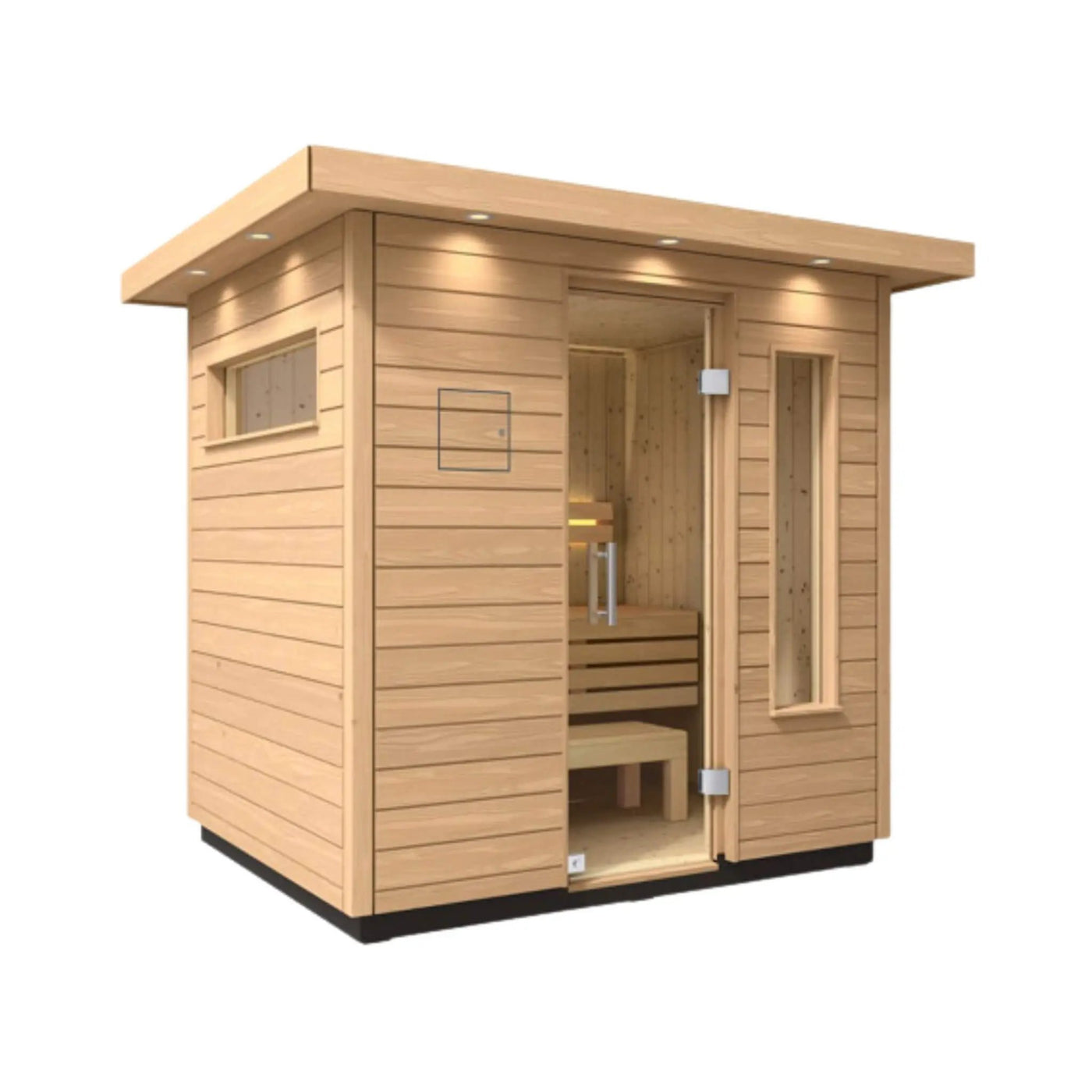 Kohler C2 Outdoor Douglas Fir Scandinavian Spruce Sauna Kit (SAK25973) by SAKSBY WHOLESALE