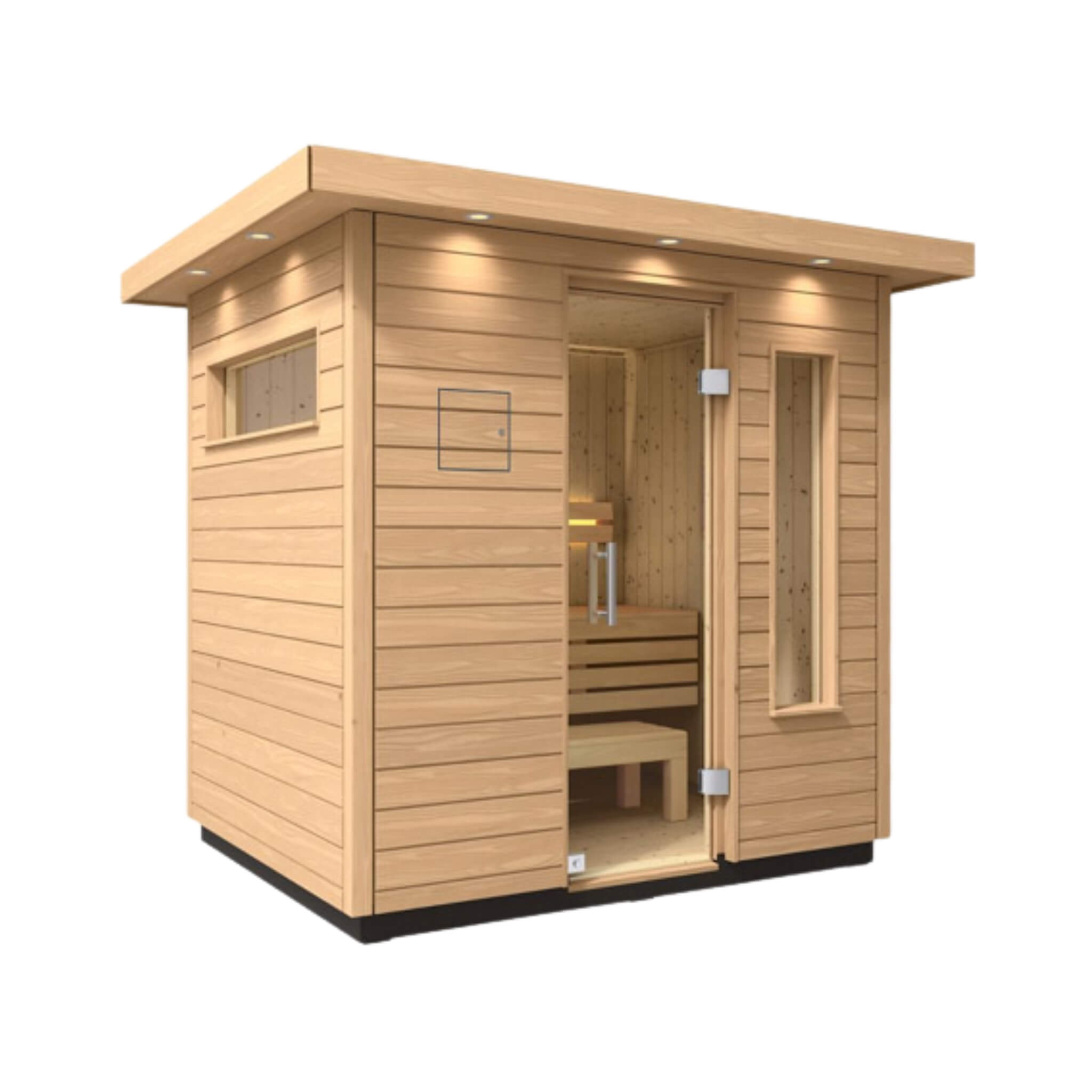Kohler C2 Outdoor Douglas Fir Scandinavian Spruce Sauna Kit (SAK25973) by SAKSBY WHOLESALE