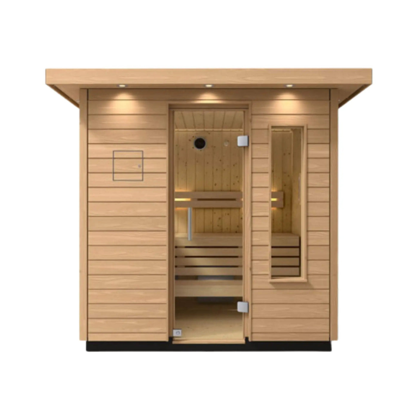 Kohler C2 Outdoor Douglas Fir Scandinavian Spruce Sauna Kit (SAK25973) by SAKSBY WHOLESALE