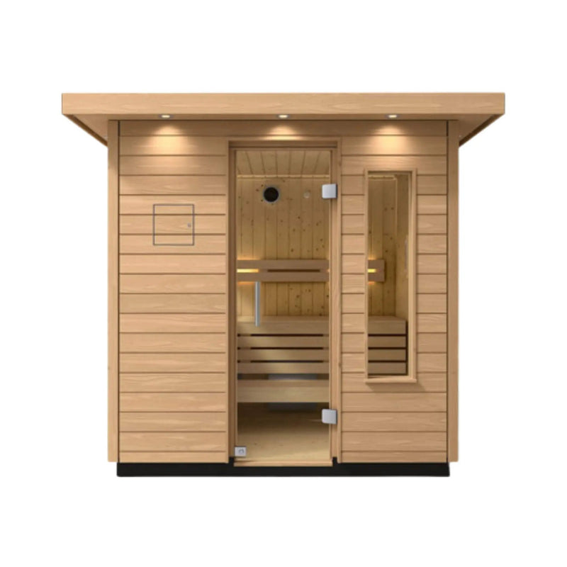 Kohler C2 Outdoor Douglas Fir Scandinavian Spruce Sauna Kit (SAK25973) by SAKSBY WHOLESALE