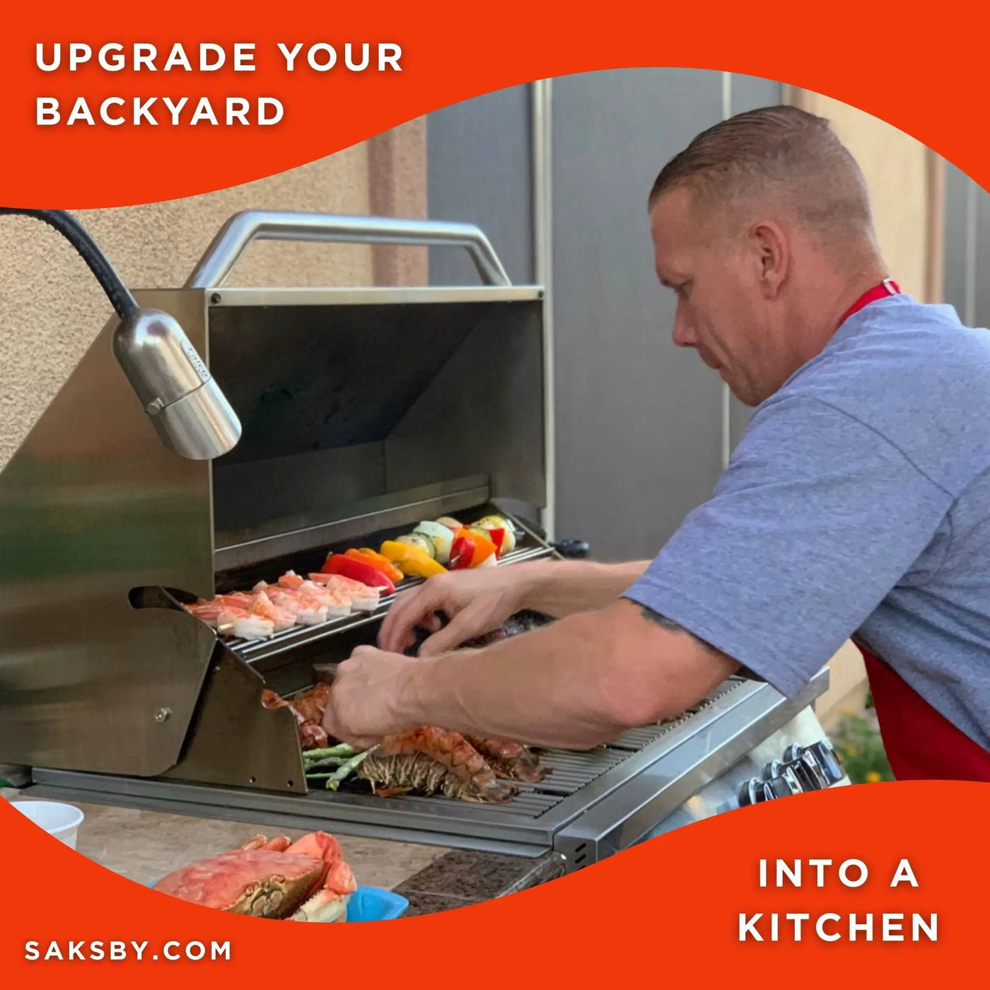 KoKoMo Grills 26-Inch Premium 36K BTU LP/NG 3 Burner Built-In Stainless Steel Gas Grill (SAK82173) by SAKSBY WHOLESALE
