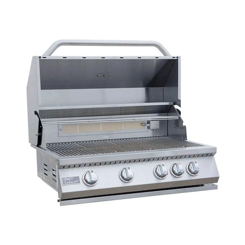 KoKoMo Grills 32-Inch Heavy Duty 60K BTU LP/NG 4 Burner Built-In Stainless Steel Gas Grill (SAK25317) by SAKSBY WHOLESALE