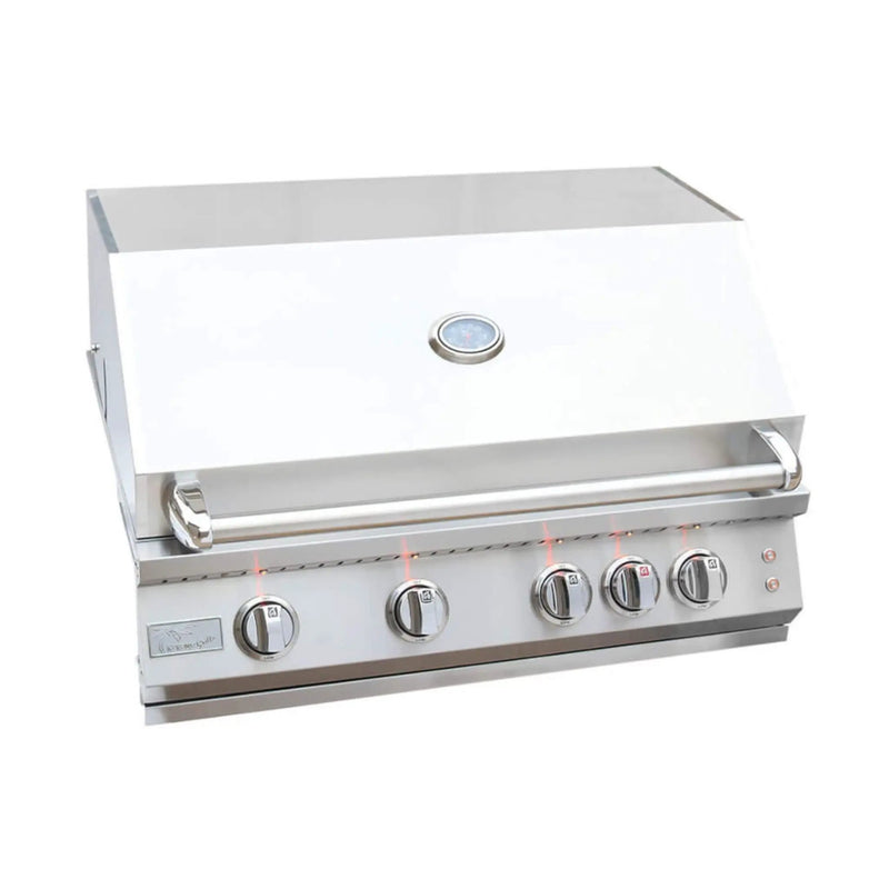 KoKoMo Grills 32-Inch Professional 72K BTU LP/NG 4 Burner Built-In Stainless Steel Gas Grill (SAK48170) by SAKSBY WHOLESALE