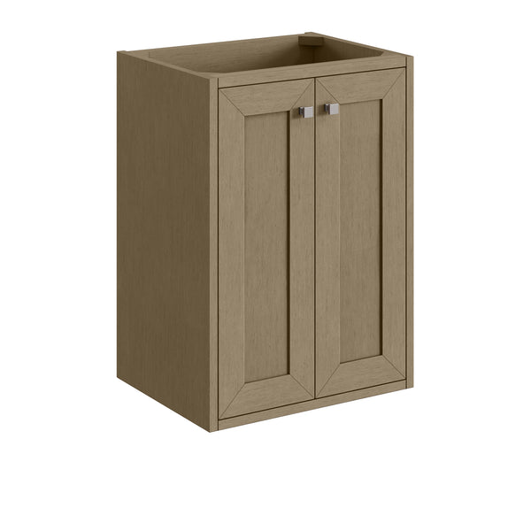 James Martin Chianti 20" Floating Single Vanity Cabinet, Walnut Whisper