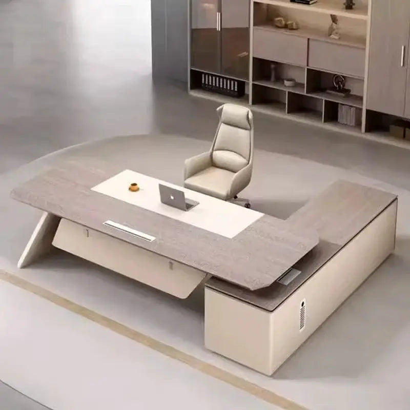 Copley · Modern L-Shaped Executive Desk by Arc Grove