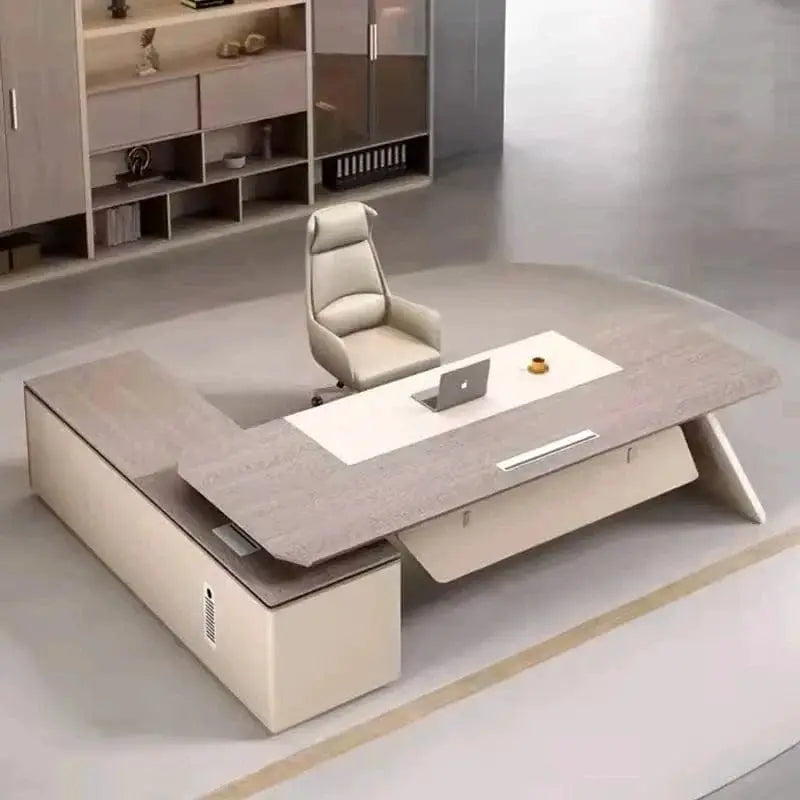 Copley · Modern L-Shaped Executive Desk by Arc Grove
