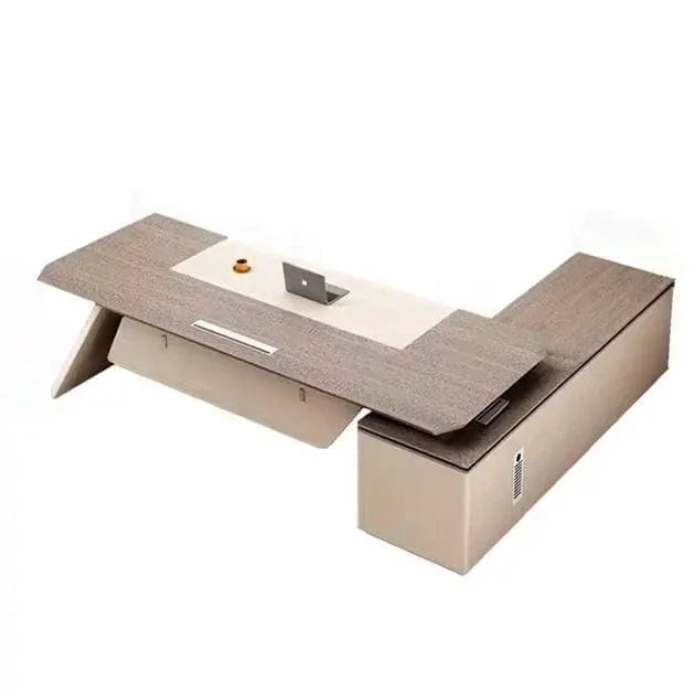 Copley · Modern L-Shaped Executive Desk by Arc Grove