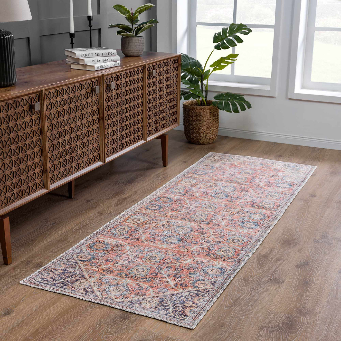 Konstantina Washable Area Rug - Clearance by Boutique Rugs