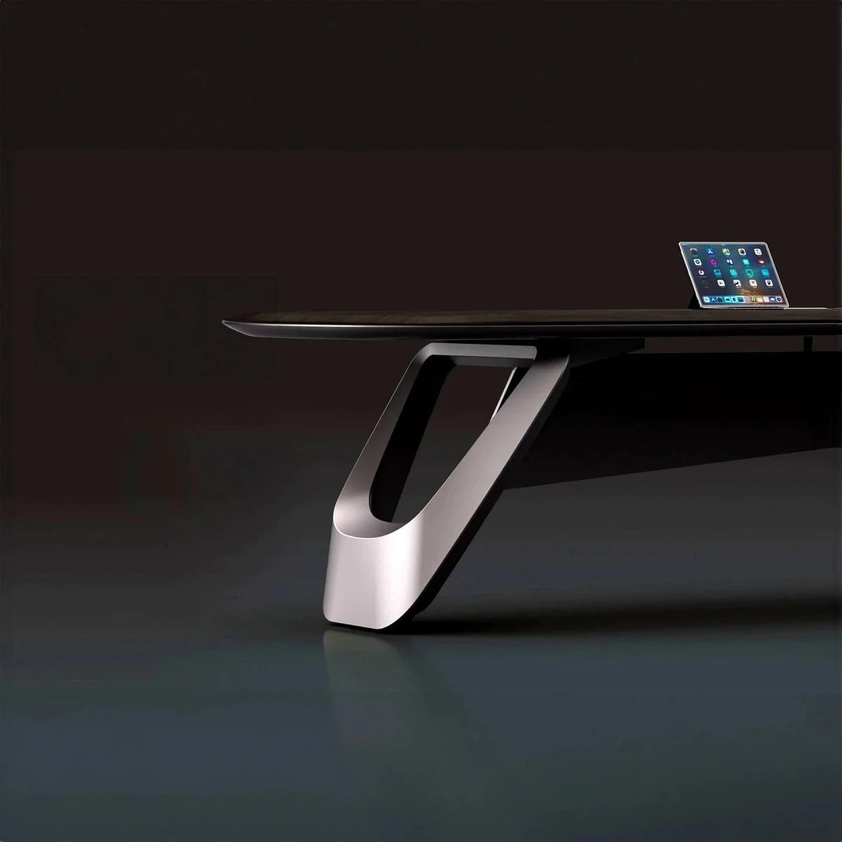 Veris · Modern L-Shaped Executive Desk, photo 8 of 9