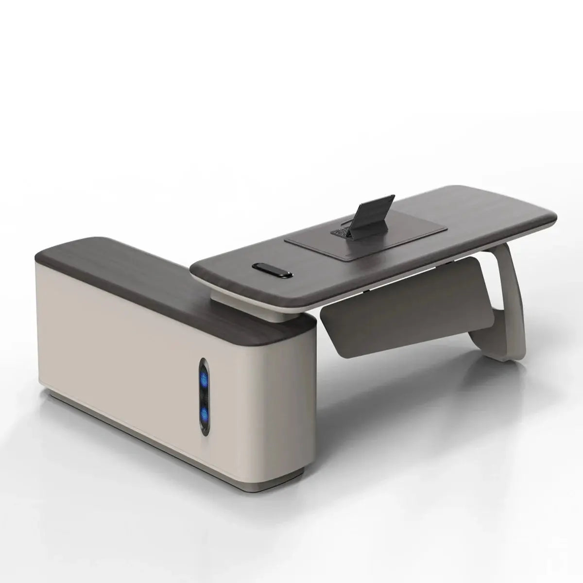 Veris · Modern L-Shaped Executive Desk by Arc Grove