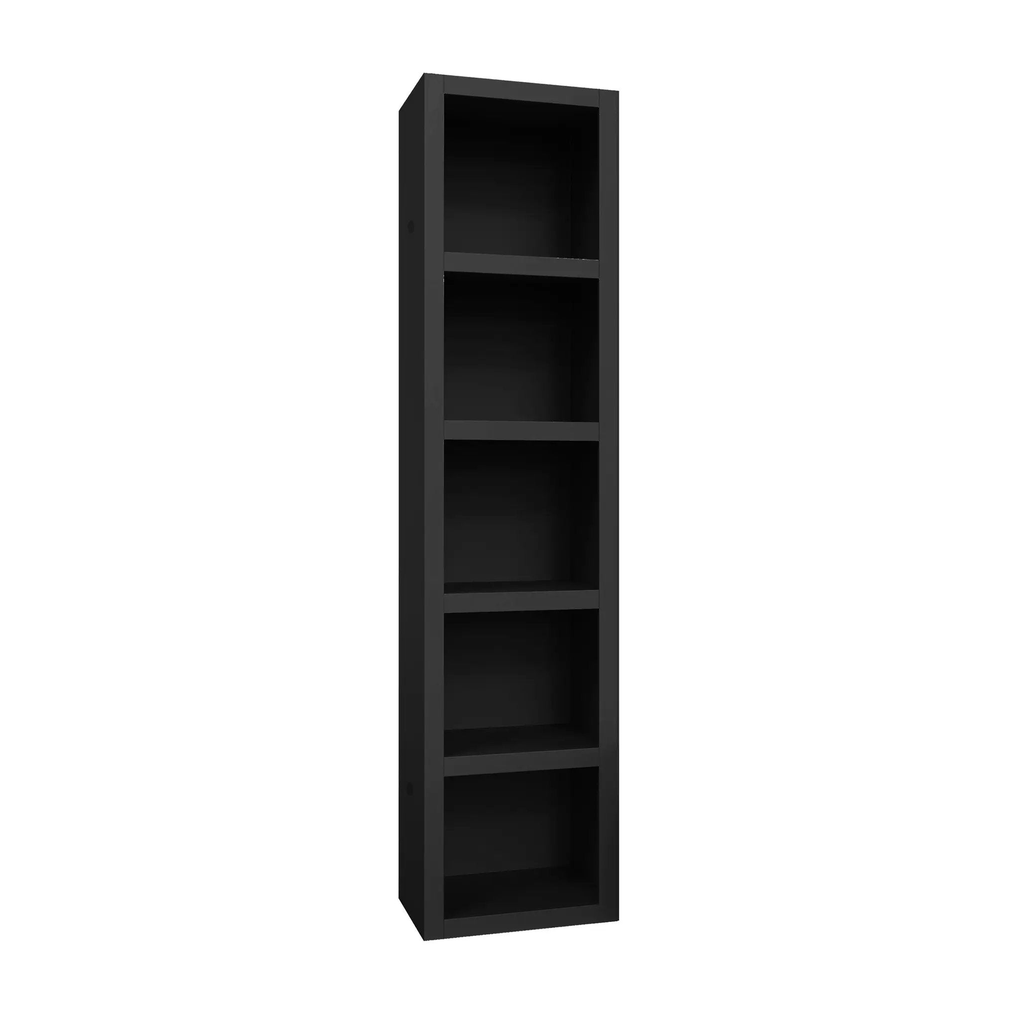 Black 84-in Tall Wooden Bookcase Shelf by Sharicks