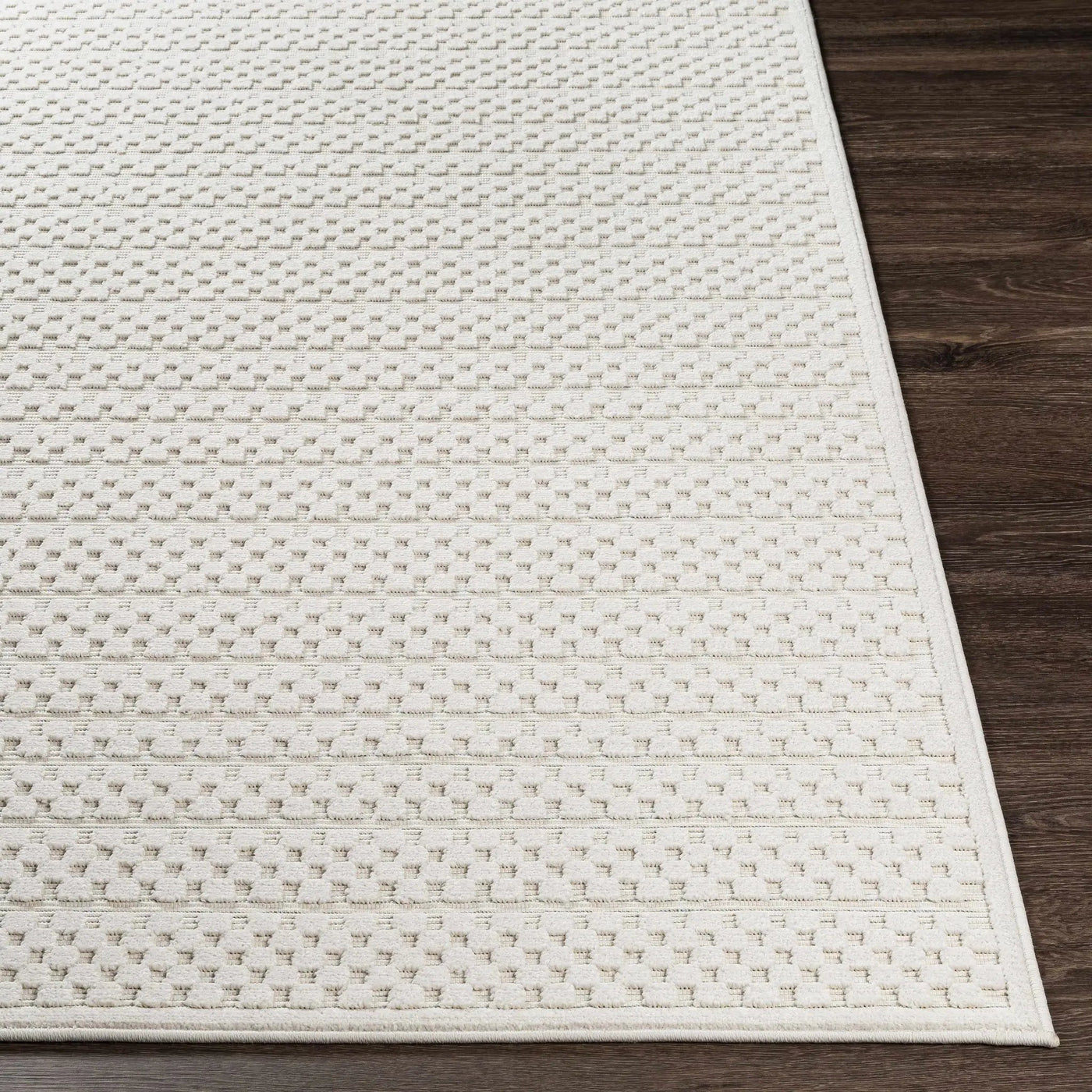 Kirkburton Beige Outdoor Rug by Boutique Rugs