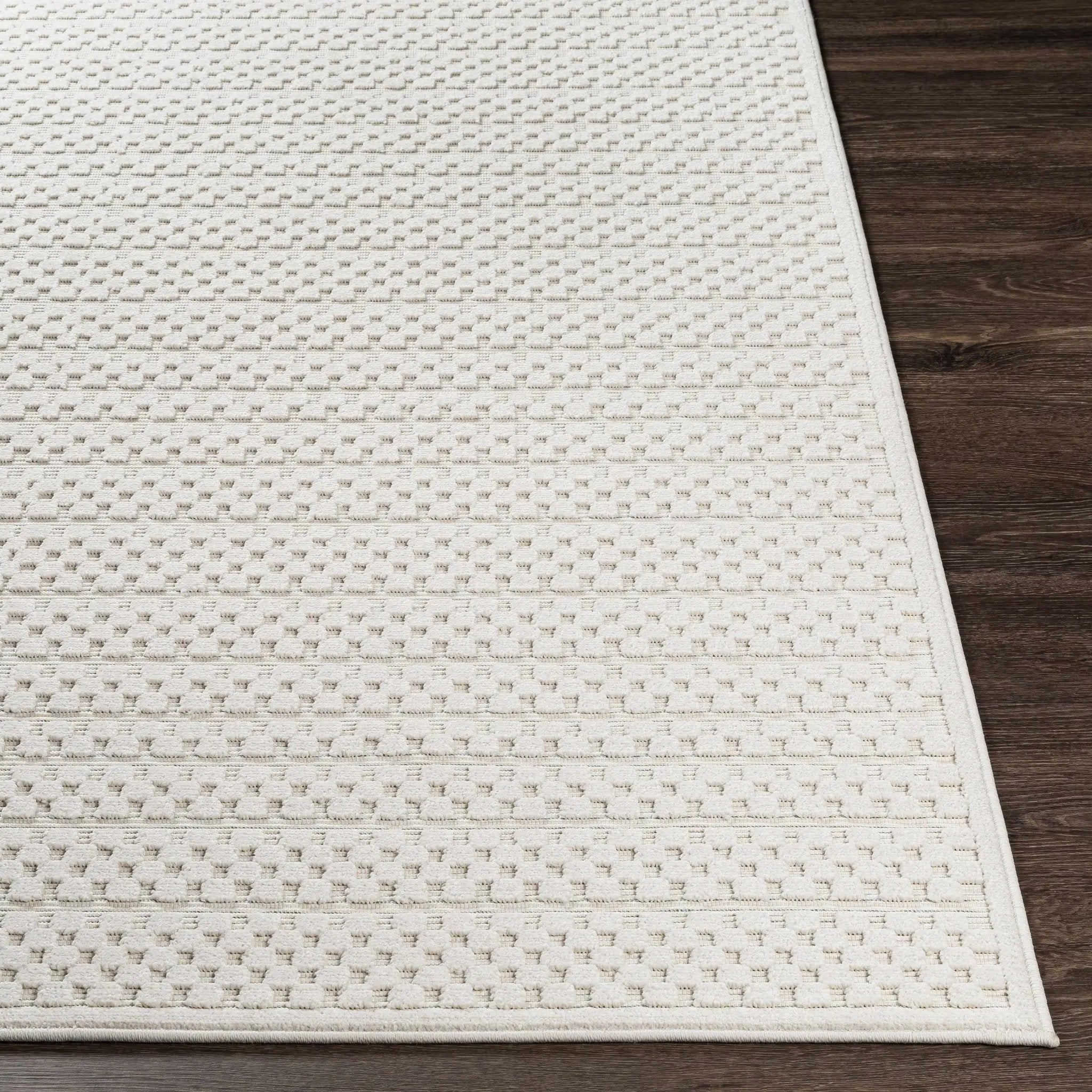 Kirkburton Beige Outdoor Rug by Boutique Rugs