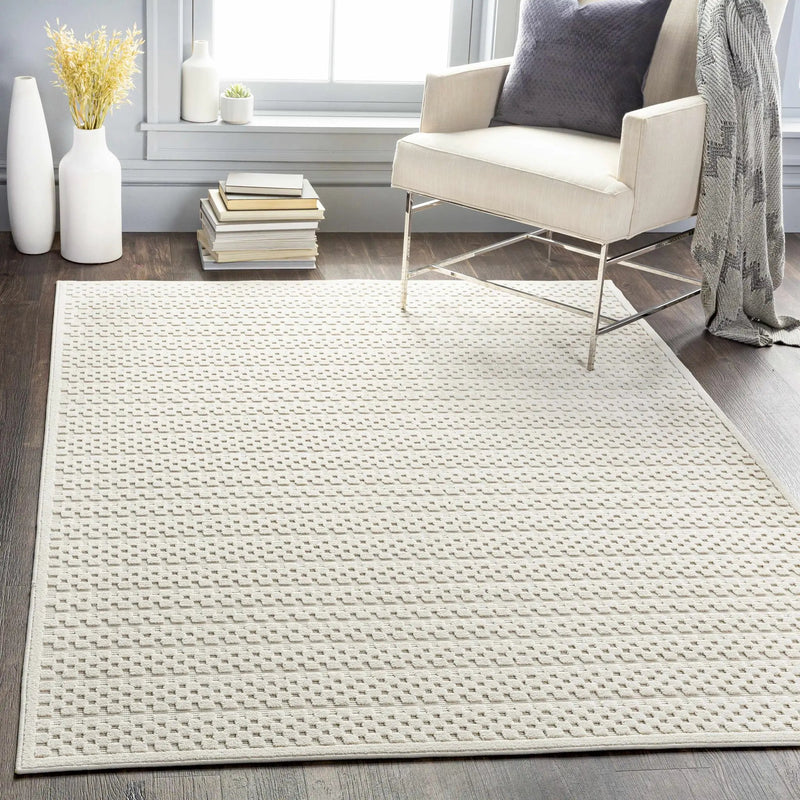 Kirkburton Beige Outdoor Rug by Boutique Rugs