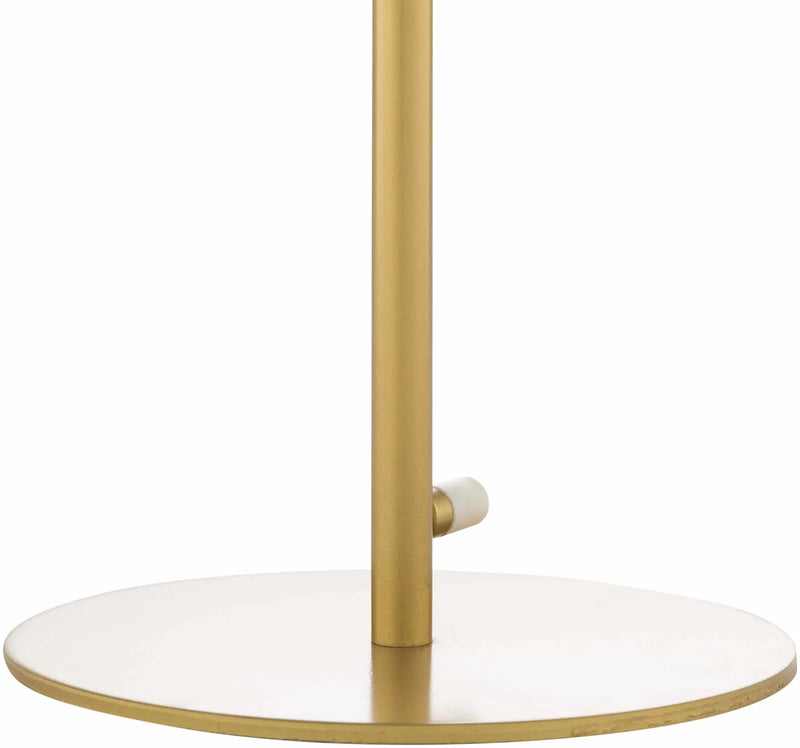 Mustard Modern Table Lamp with glass details for bedside or console tables by Boutique Rugs