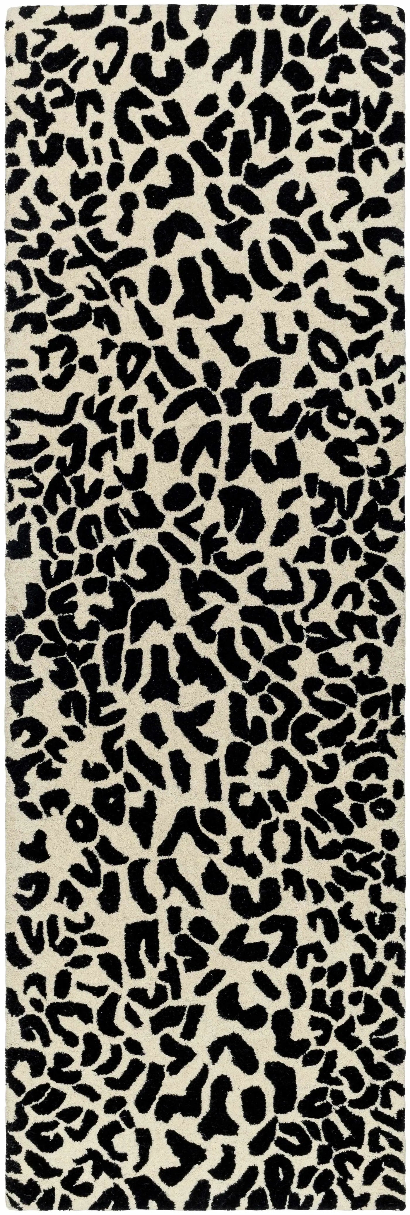 Kass Leopard Print Area Rug - Clearance by Boutique Rugs
