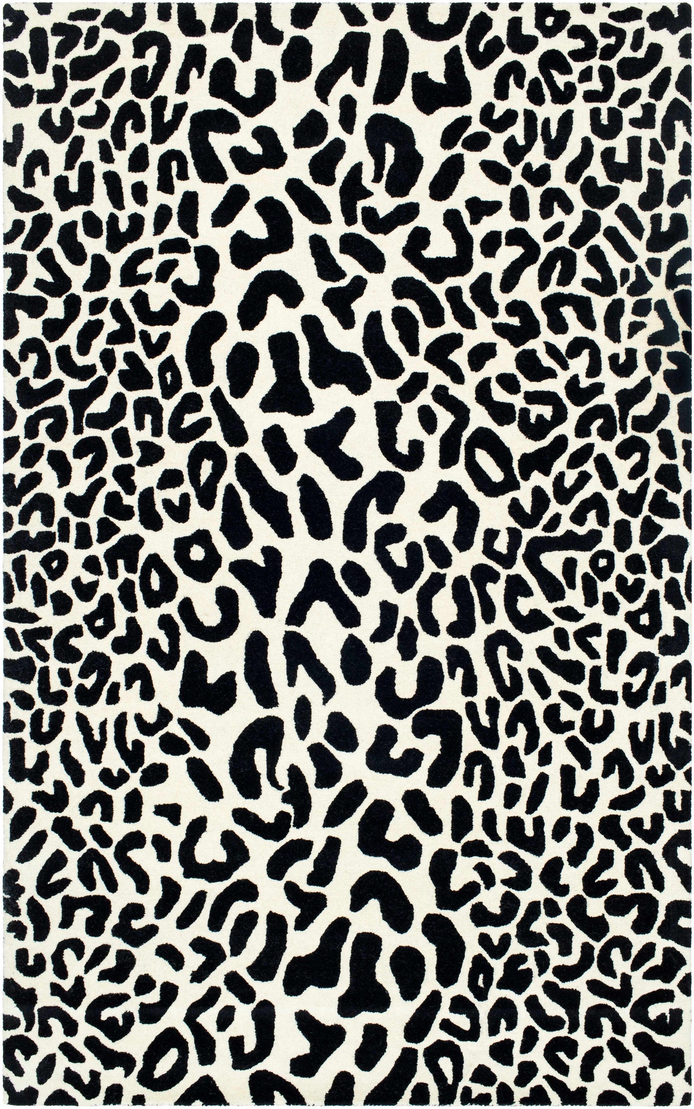 Kass Leopard Print Area Rug - Clearance by Boutique Rugs