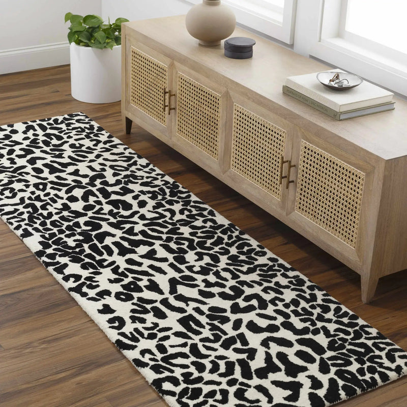 Kass Leopard Print Area Rug - Clearance by Boutique Rugs