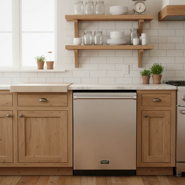 Kucht 24″ Dishwasher in Stainless Steel, Stainless Steel Tub, K6502D