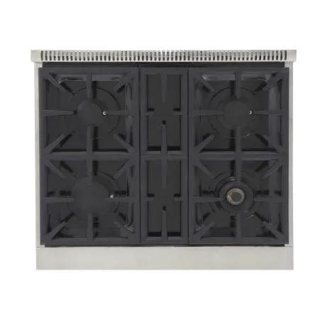 Kucht 30" 4 Burners Stainless Propane Cooktop, KFX309T/LP-S by Farmhouse Kitchen and Bath