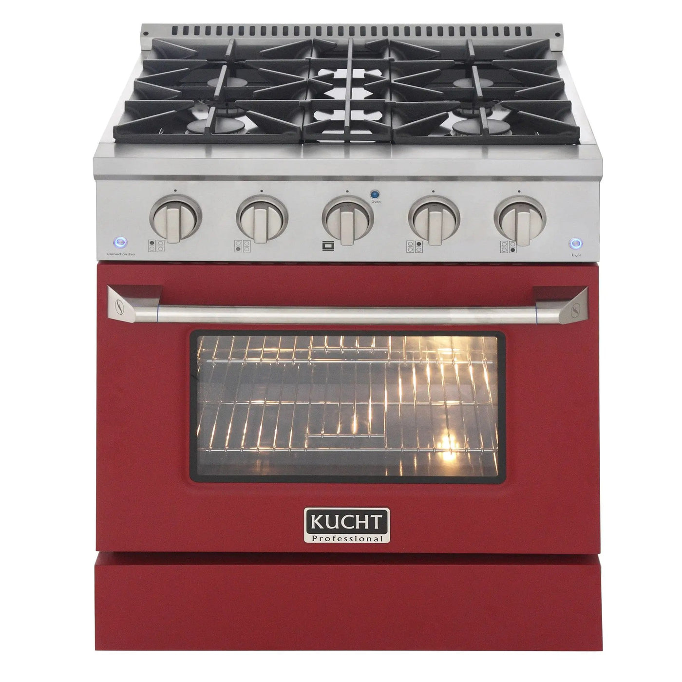 Kucht 30” Pro-Style Kitchen Dual Fuel Range - KDF302-B by Farmhouse Kitchen and Bath