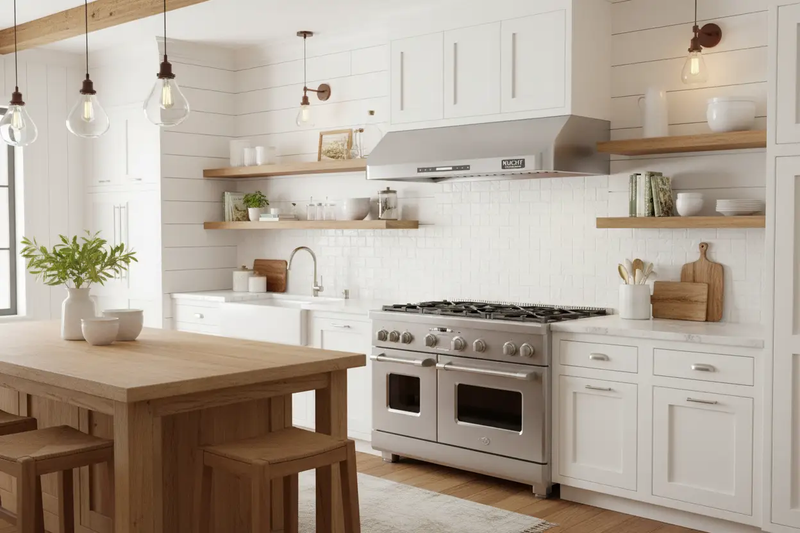 Kucht 30” Stainless Steel, Under Cabinet Hood, KRH301A by Farmhouse Kitchen and Bath