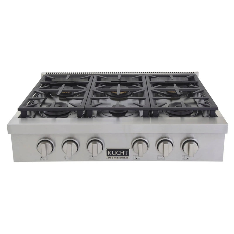 Kucht 36" Cooktop, KFX369T-S by Farmhouse Kitchen and Bath