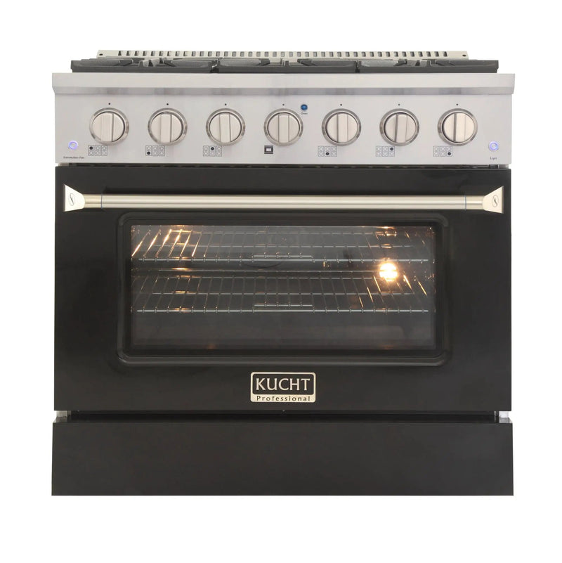 Kucht 36” Pro-Style Kitchen Dual Fuel Range - KDF362 by Farmhouse Kitchen and Bath