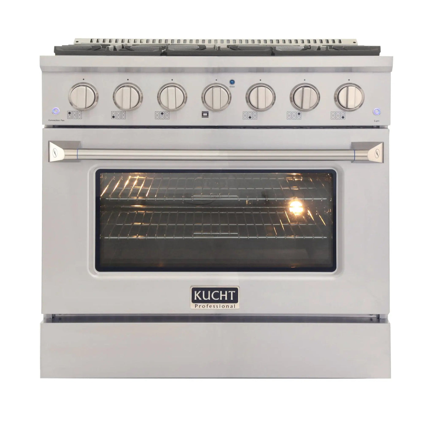 Kucht 36” Pro-Style Kitchen Dual Fuel Range - KDF362 by Farmhouse Kitchen and Bath