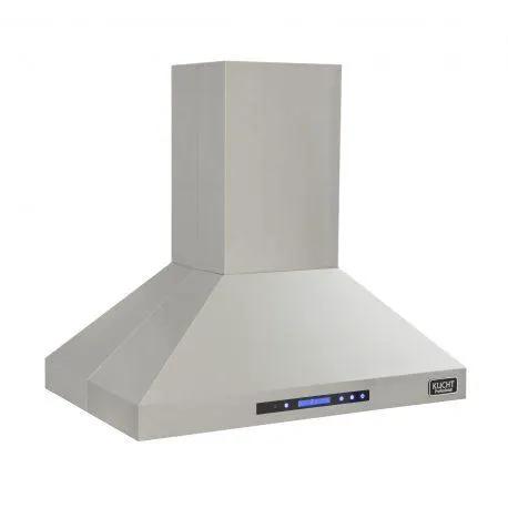 Kucht 36" Professional Stainless Steel, Island Range Hood, KRH3612iS by Farmhouse Kitchen and Bath