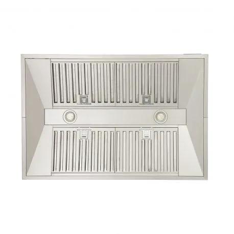 Kucht 36" Professional Stainless Steel, Island Range Hood, KRH3612iS by Farmhouse Kitchen and Bath