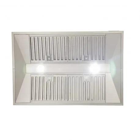 Kucht 36" Professional Stainless Steel, Island Range Hood, KRH3612iS by Farmhouse Kitchen and Bath