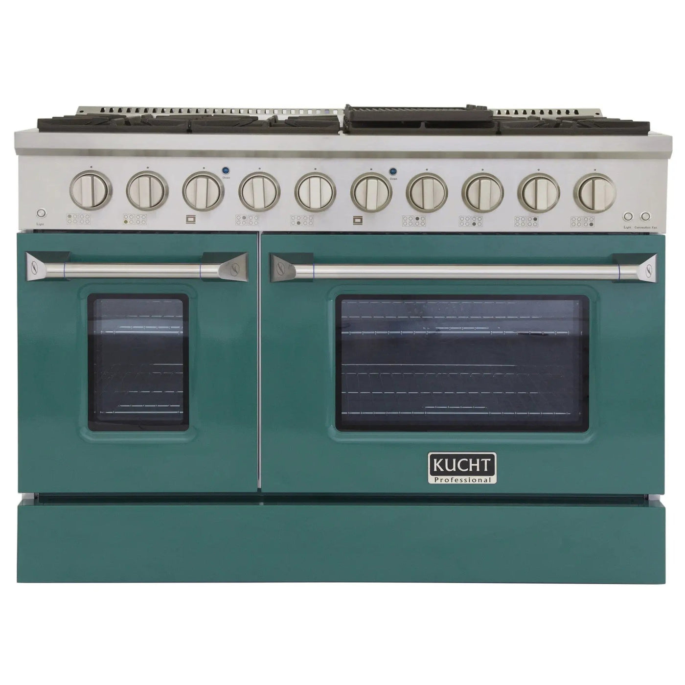 Kucht 48” Pro-Style Kitchen Dual Fuel Range - KDF482/LP-S by Farmhouse Kitchen and Bath