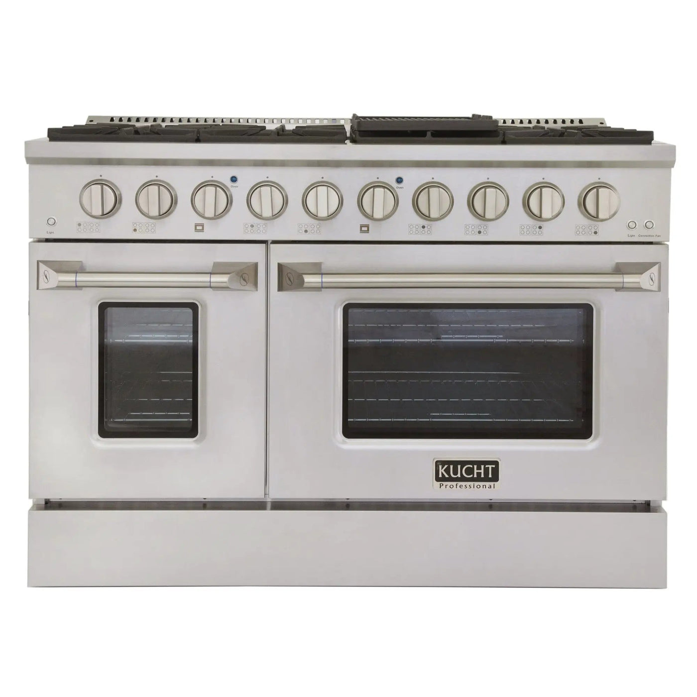 Kucht 48” Pro-Style Kitchen Dual Fuel Range - KDF482/LP-S by Farmhouse Kitchen and Bath