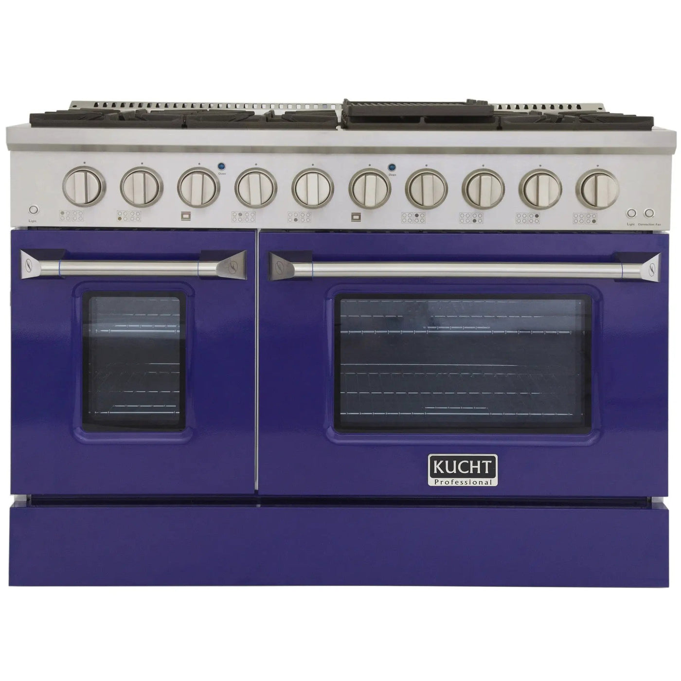Kucht 48” Pro-Style Kitchen Dual Fuel Range - KDF482/LP-S by Farmhouse Kitchen and Bath